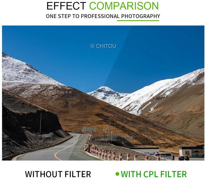 Produktbild 7artisans Polfilter CPL – 72 mm (72 mm, Polarisationsfilter)
