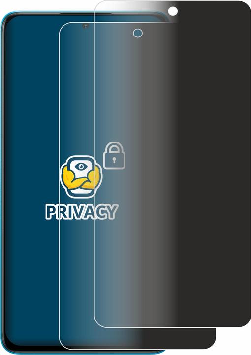 Productafbeelding BROTECT Anti-spionnetje privacyfolie Beschermfolie tegen blauw licht (2 Stuk, Oneplus Nord CE 4)