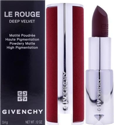Actual product image Givenchy Matte lipstick Deep Velvet (Le Rouge) 3.4 g - Shade: N38 Grenat Fumé (N38 Grenat Fumé)
