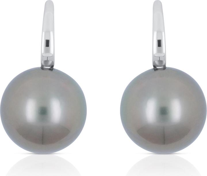 Image du produit Muau Boucles d'oreilles (Or blanc 750/18K)