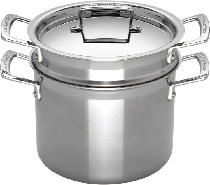 Image du produit Le Creuset Marmite à pâtes avec insert (Casserole, Aluminium, Acier inoxydable)