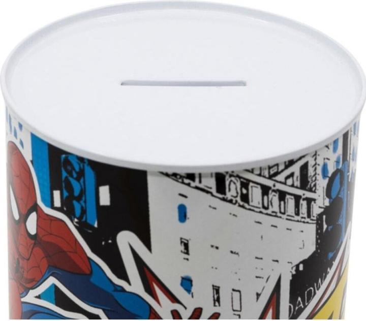 Actual product image Stor Spiderman Metal Money Box (Ø 10 x 15 cm)
