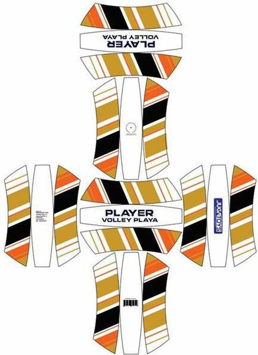 Actual product image BigBuy Fun Volleyball Player Leder