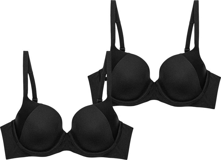 Triumph Bügel-BH Body Make-up Soft Touch (85 D, 2er Pack)
