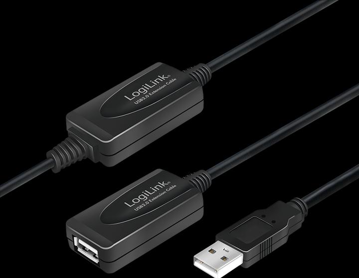 Image du produit LogiLink USB A - A (15 m, USB 2.0)