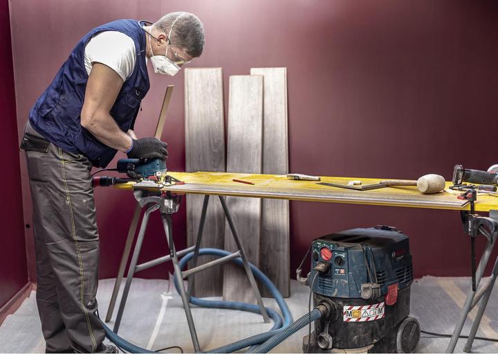 Actual product image Bosch Professional Zubehör Expert Laminate Clean T128 BHM jigsaw blade, 3 pieces