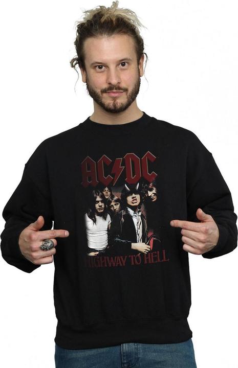 Image du produit AC/DC Mens Highway To Hell Cotton Sweatshirt (XL)