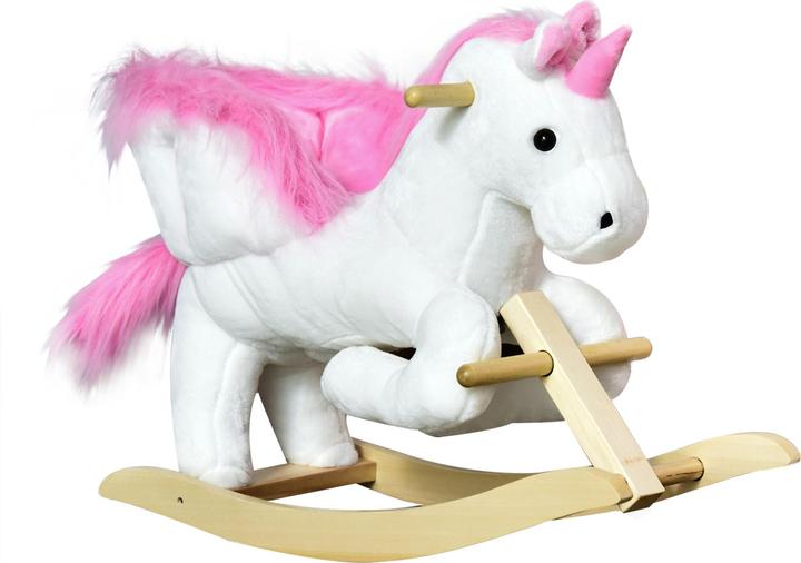 Immagine prodotto Homcom Animale a dondolo con disegno di unicorno