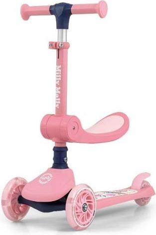 Actual product image Mally Children's tricycle scooter Fuzzy Pink Milly