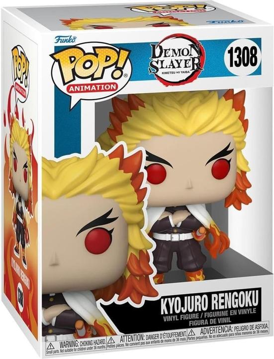 Actual product image Funko POP Demon Slayer Kimetsu no Yaiba Kyojuro Rengoku
