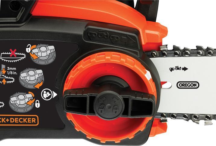 Image du produit Black & Decker Tronçonneuse sur batterie GKC3630L20 36V 2Ah 30 cm (Tronçonneuse à batterie)