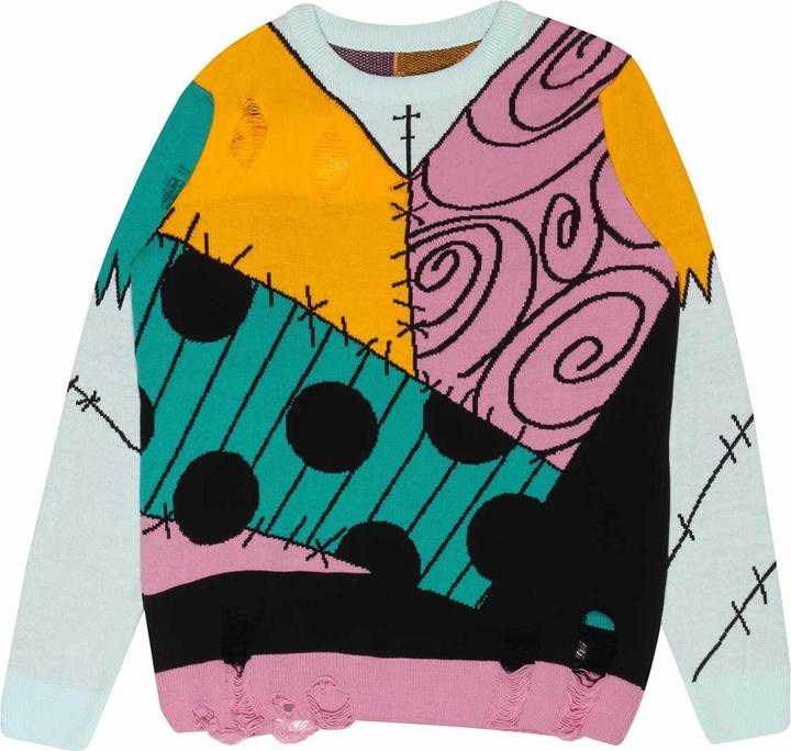 Immagine prodotto The Nightmare Before Christmas Sally Outfit Maglione Effetto invecchiato Adulto Unisex (L)