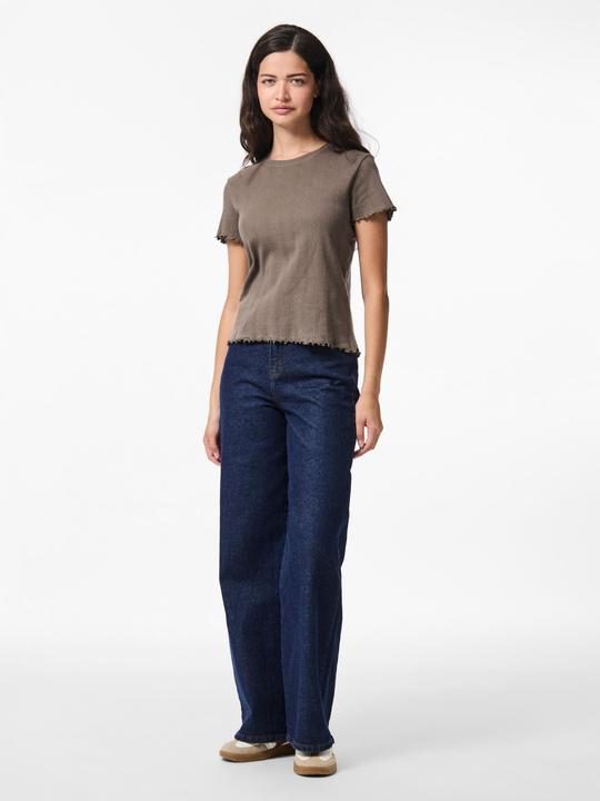 Actual product image Pieces Pcmarie Ss O-Neck Poin Top Jrs Noos Bc (S)