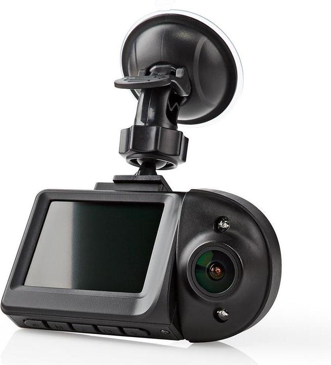 Immagine prodotto Nedis Cityline Roma, doppia videocamera da cruscotto 1440p, 2,3" (Ricevitore GPS, Bluetooth, Microfono incorporato, Display integrato, Accelerometro, Visione notturna, HD)