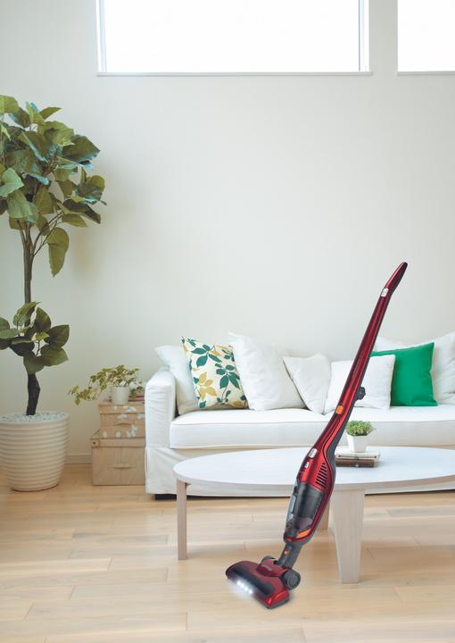 Actual product image Gorenje SVC216FR stick vacuum/electric broom Bagless 0.6 L Red