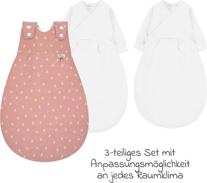 Actual product image Alvi Schlafsäcke Baby-Mäxchen 3-tlg. - Pretty - Gr. 68/74 (2.5 TOG)