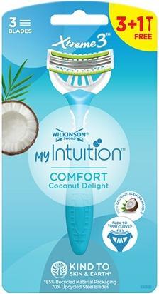 Produktbild Wilkinson Disposable razor for women My Intuition Comfort Coconut Delight 3 + 1 pc (3 x)
