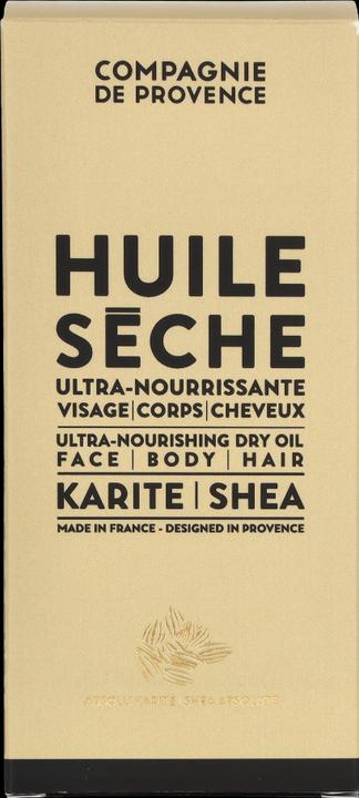 Image du produit La Compagnie de Provence COMPAGNIE DE PROVENCE - Huile sèche ultra-nourrissante Beurre de karité 100 ml (Huile pour le corps, 100 ml)