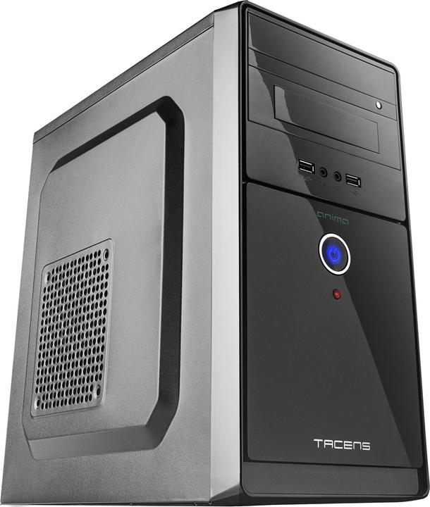 Actual product image Anima Boitier Mini Tour Micro ATX compatible AC0500 avec alimentation 500W (Noir) (mATX)
