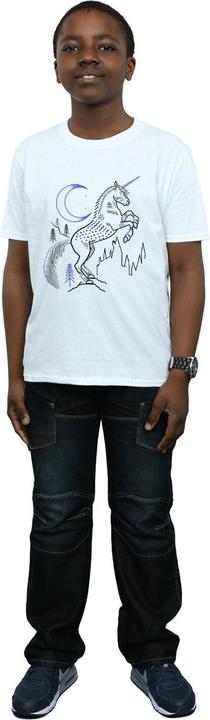 Actual product image Boys Unicorn Line Art T-Shirt (140, 146)