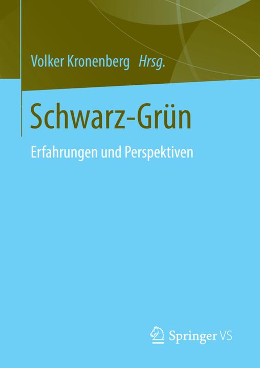 Actual product image Schwarz-Grün (Volker Kronenberg, 2016)