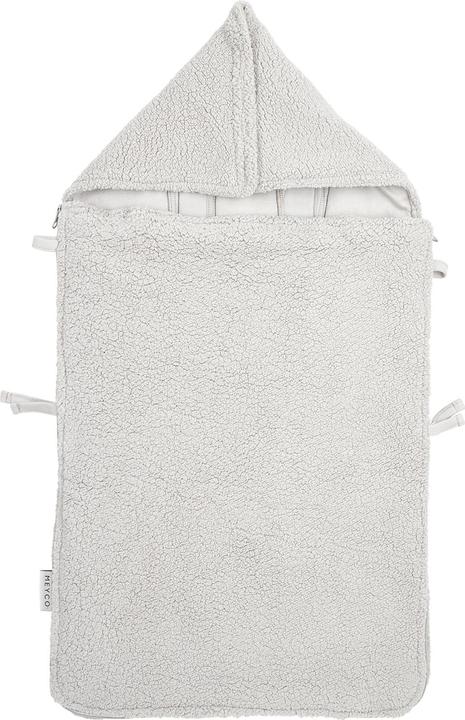 Meyco Chancelière Teddy pour bébé avec fermeture velcro
