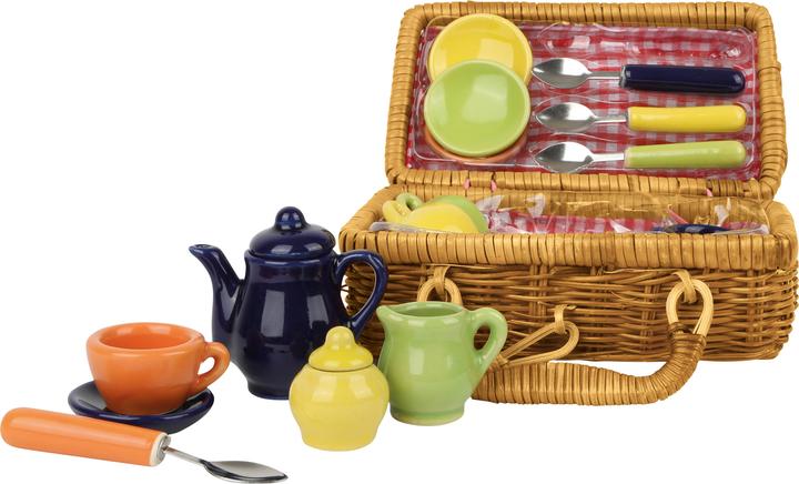 Actual product image small foot Picnic basket nostalgia