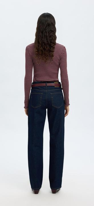 Produktbild Selected Femme Slfanna Ls Crew Neck Tee Str Noos (L)