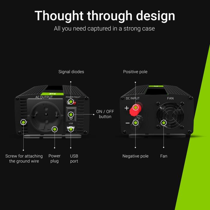 Produktbild GreenCell Voltage Car Inverter
