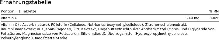 Produktbild Burgerstein Vitamin C Komplex (120 Stück, Kapseln, 90 g)