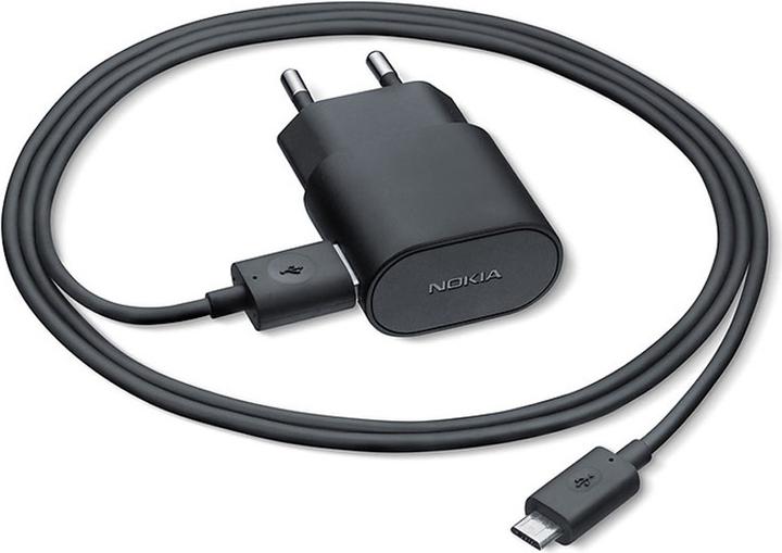 Actual product image Nokia AC-60E Charger, microUSB Black