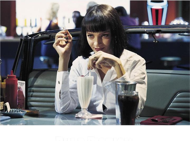 Immagine prodotto Pulp Fiction Maglietta Mia Wallace Adulto Unisex (XXL)