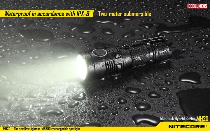 Produktbild Nitecore MH20 Neutral White (10.50 cm, 1000 lm)