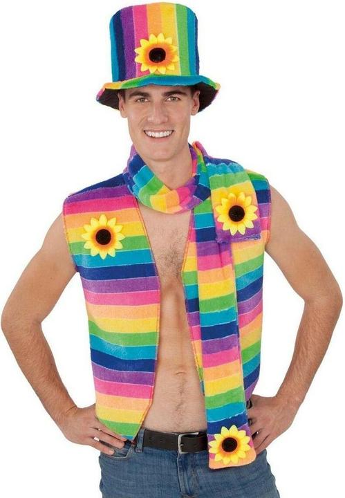 Immagine prodotto My Other Me Accessorio per travestimento Arcobaleno colorato S 59 cm 155 x 10 cm Cappello Sciarpa (S)