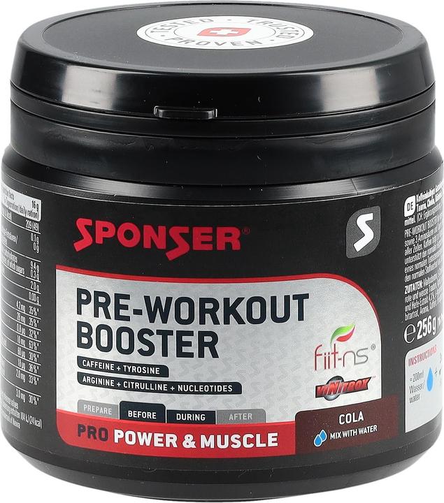 Produktbild Sponser Pre-Workout Booster (Cola, 1 Stk., 256 g)