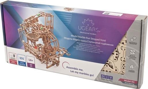 Produktbild Ugears Murmel-Stufenbahn