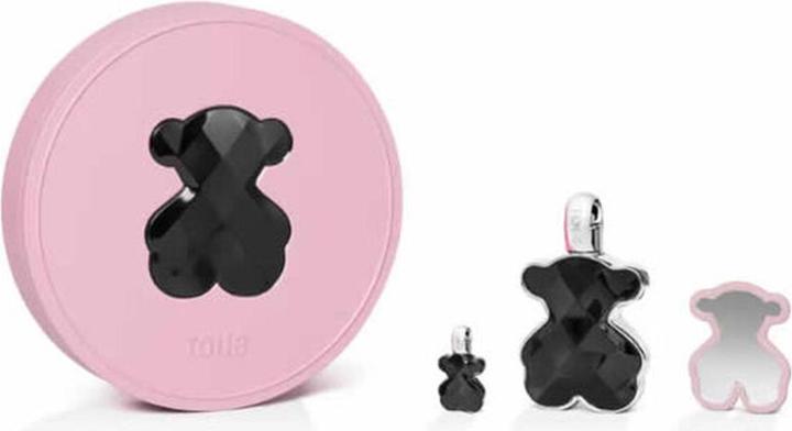 Actual product image Tous LoveMe The Onyx Perfume Set Perfume Luxury Sample + Mirror 90ml + 4.5ml (Eau de parfum, 90 ml)