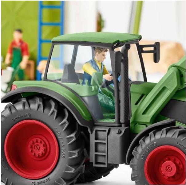 Actual product image Schleich Tractor with trailer