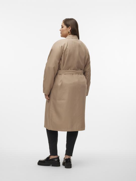 Produktbild Vero Moda Fly-Away Kragen Curve Mantel Trenchcoat (48)