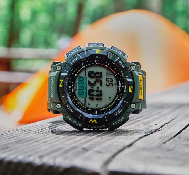 Actual product image Casio Pro-Trek - PRG-340-3ER (Digital watch, 52 mm)