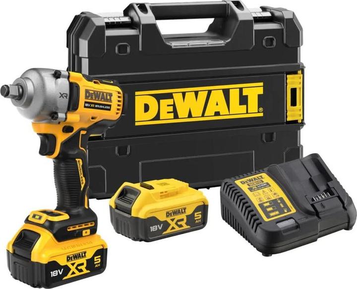 Productafbeelding DeWalt Impulsa skruvgriezis 18V XR 1/2" 2X5Ah TSTAK (Oplaadbare batterij)