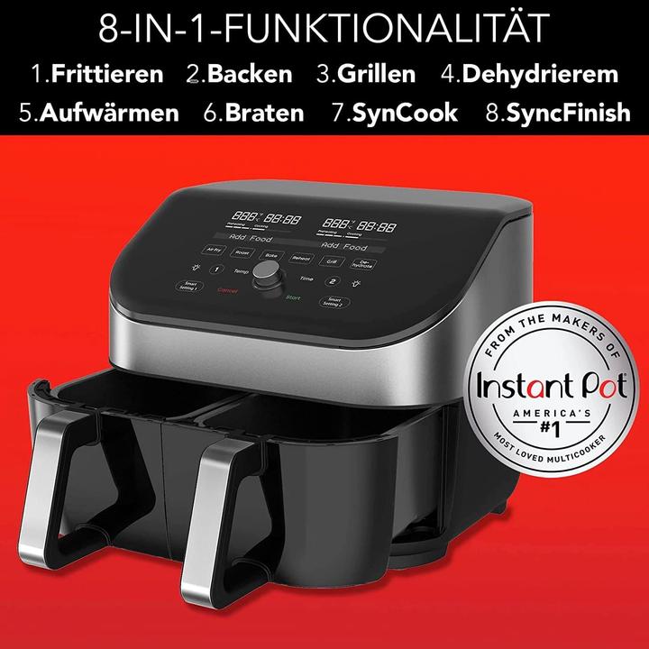 Actual product image Instant Vortex Plus Dual ClearCook