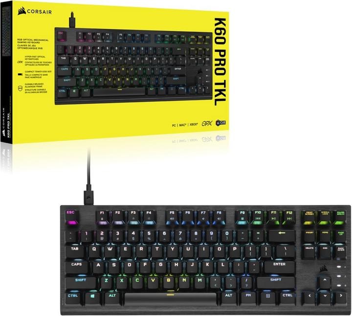 Immagine prodotto Corsair K60 Pro (DE, Cablato)