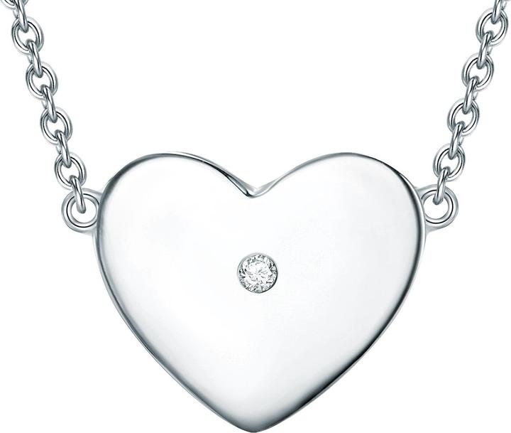 Produktbild Lulu & Jane Herz Sterling Silber Diamant silber - 33584 (Sterling Silber)