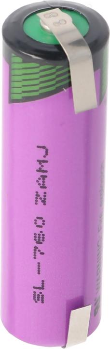 Tadiran Batterie SL-760/T mit Lötfahnen in U-Form (1 Stk., AA, 2200 mAh)