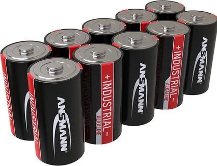 Actual product image Ansmann Industrial Baby Alkali-Manganese (10 pcs., C, 7200 mAh)