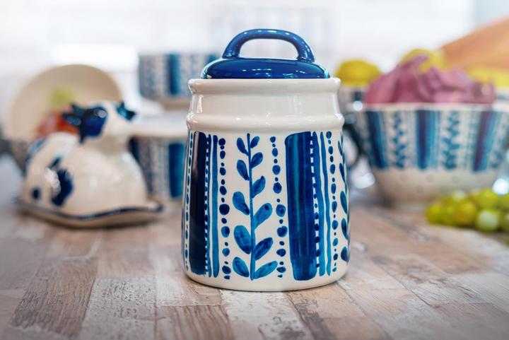 Actual product image neuetischkultur Country style food tin 11 x 16 cm country house (1 l)