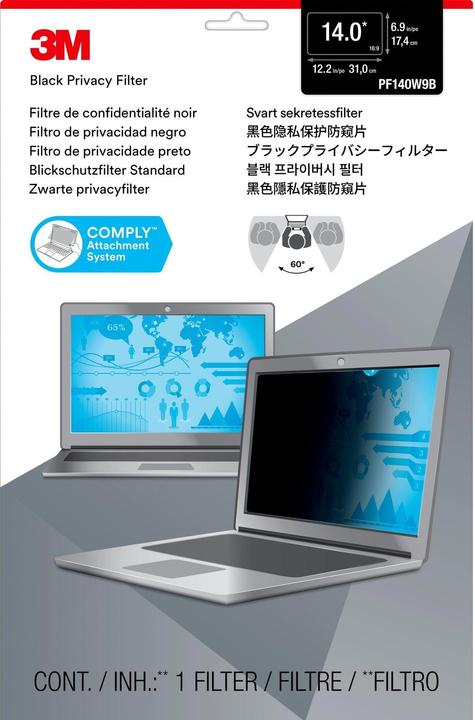 Image du produit 3M Pf140w9b (14", 16 : 9)