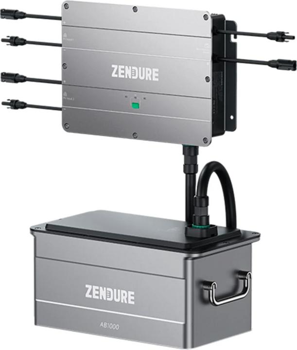Actual product image Zendure SolarFlow Set Smart PV Hub with Extension Battery