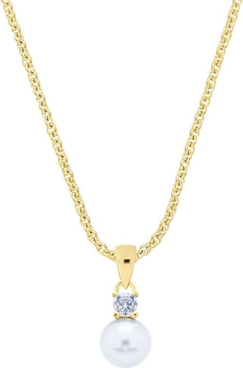 Immagine prodotto Candy Collana Dea, argento 925, placcato oro (Argento 925, Placcato oro 18k, 42 - 45 cm)